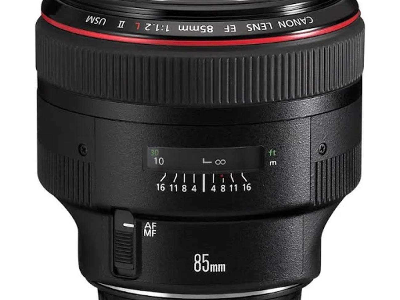 Canon ef 85mm f/1.2l ii usm lens