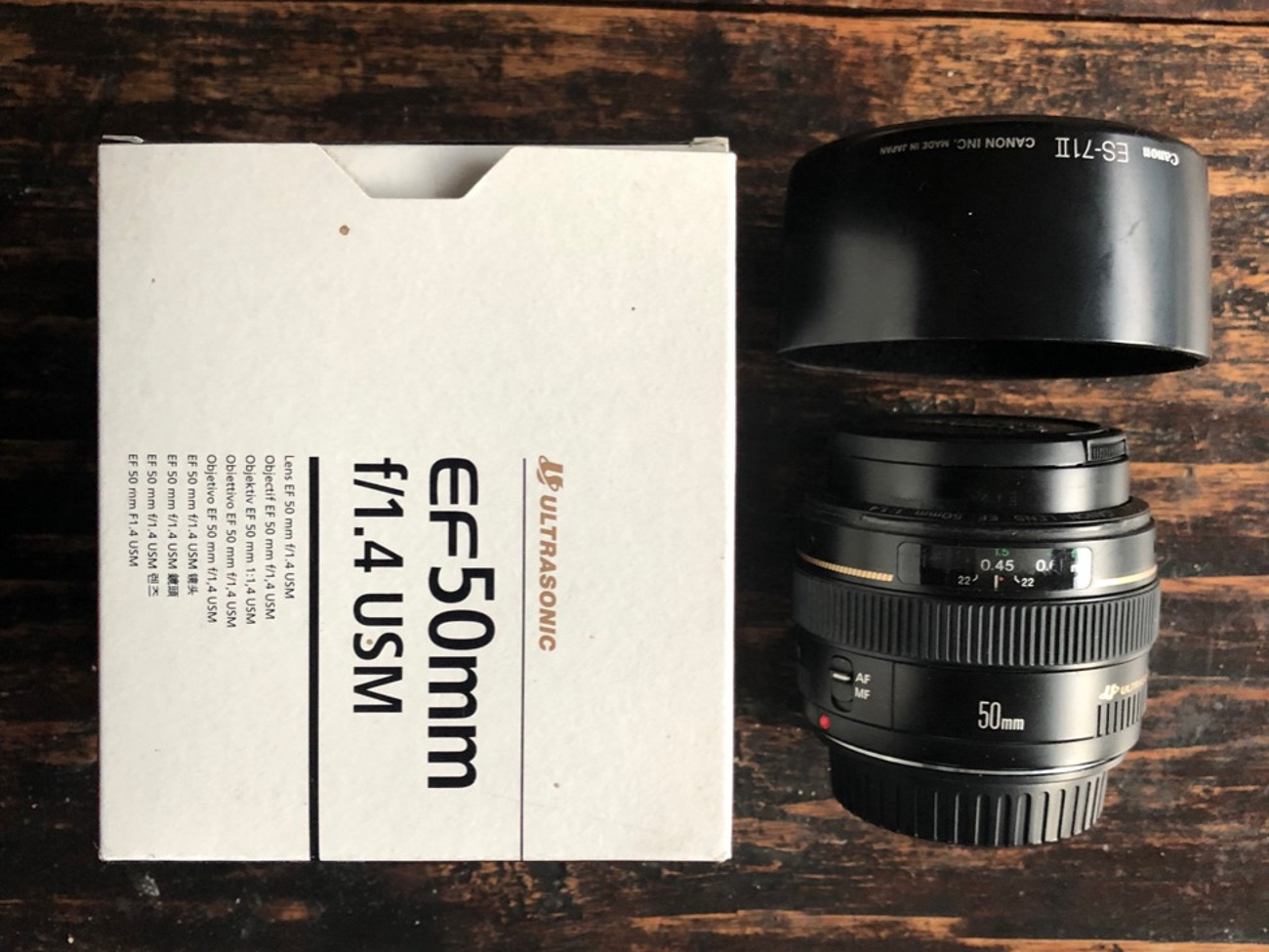 Canon ef f1.4 50mm