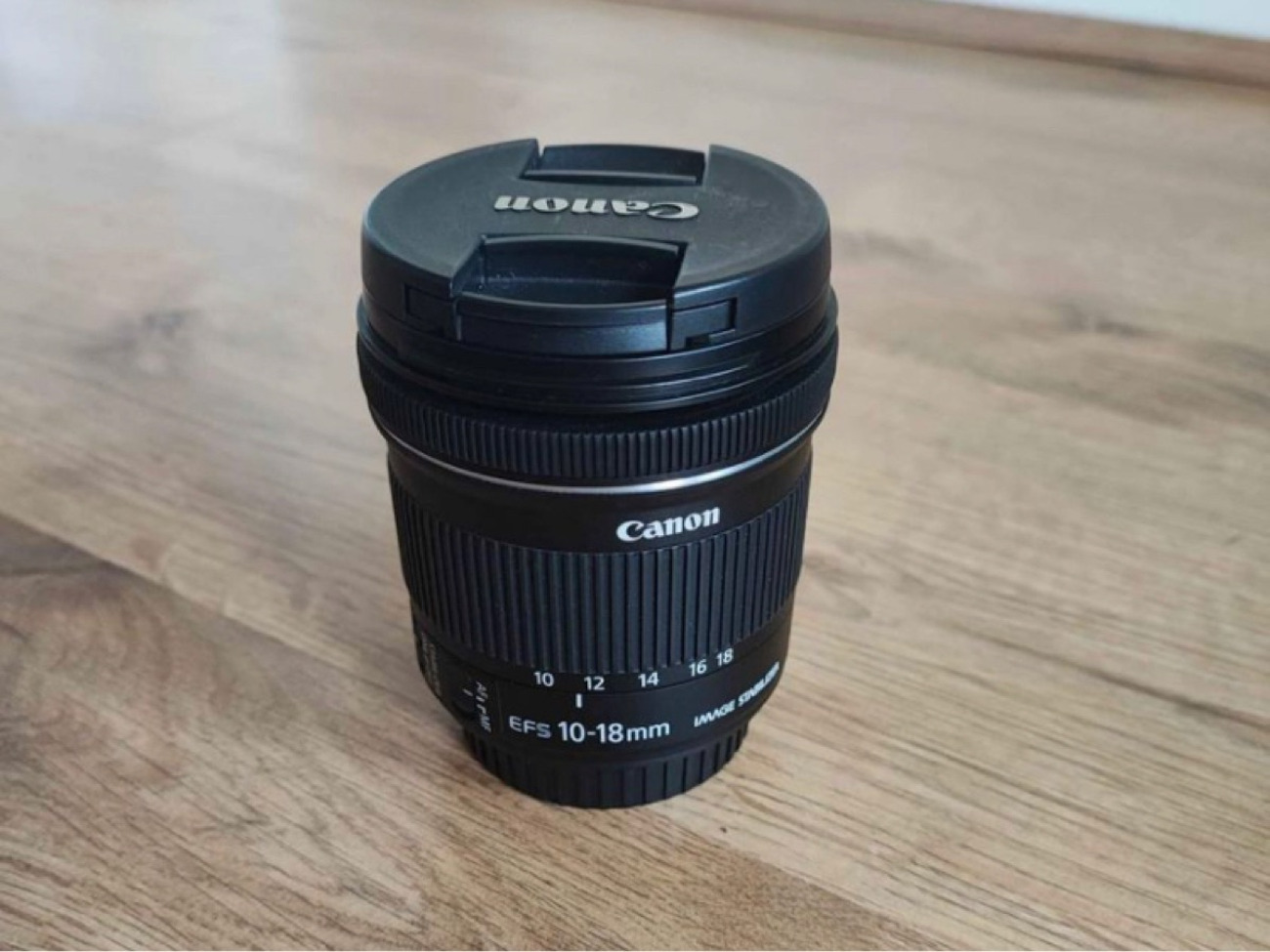 Canon efs 10 - 18mm lens (wide angle) image stabilisation 