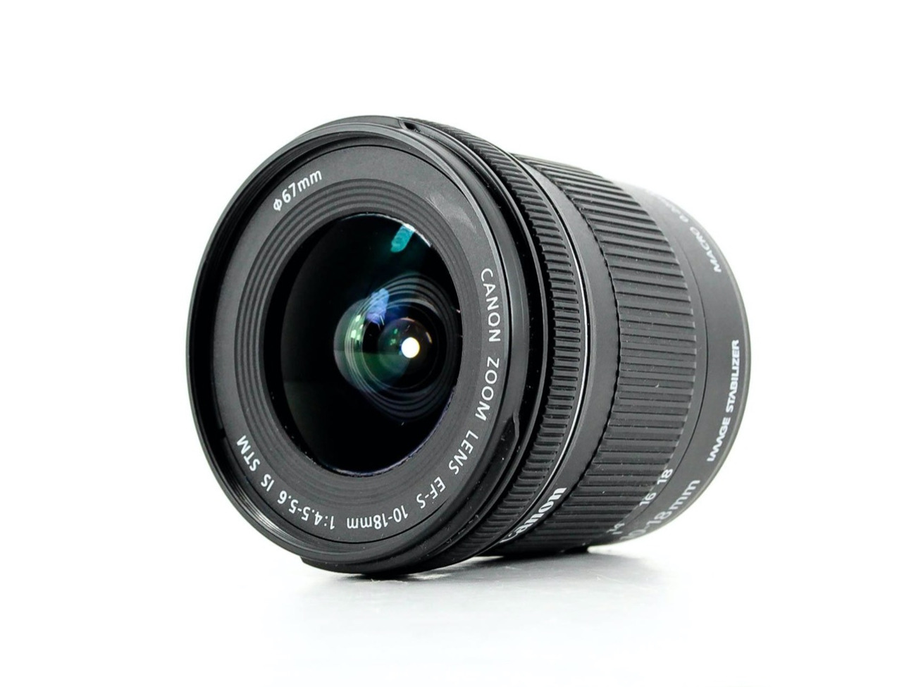 Canon ef-s 10-18mm f/4.5-5.6 is stm lens