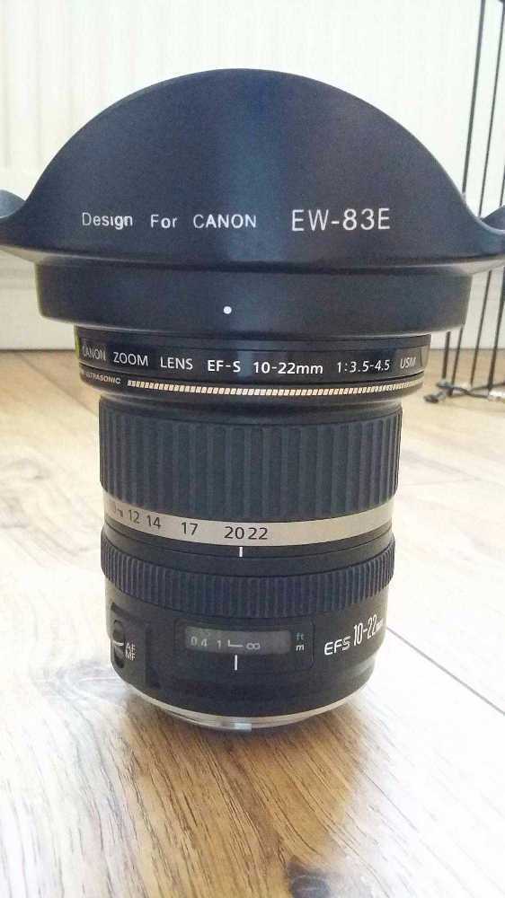 Canon ef-s 10-22mm f/3.5-4.5 usm (ultrawide) lens