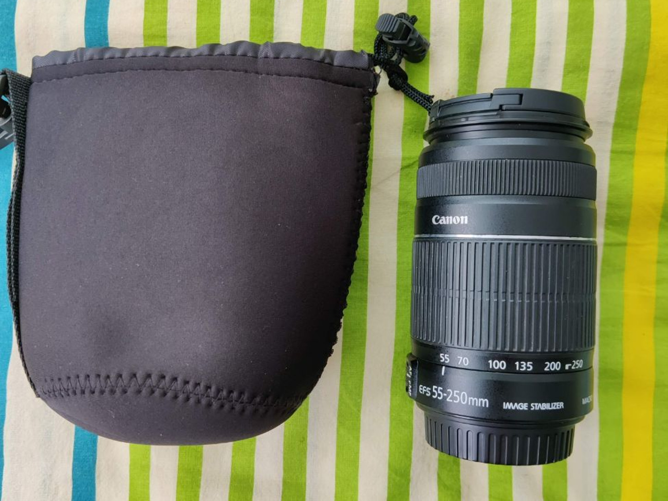 Canon ef-s 55-250mm f/4-5.6 is ii lens