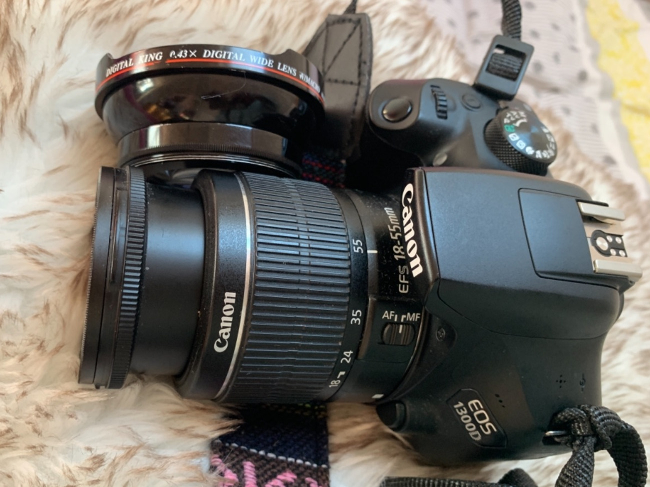 Canon eos 1300d camera