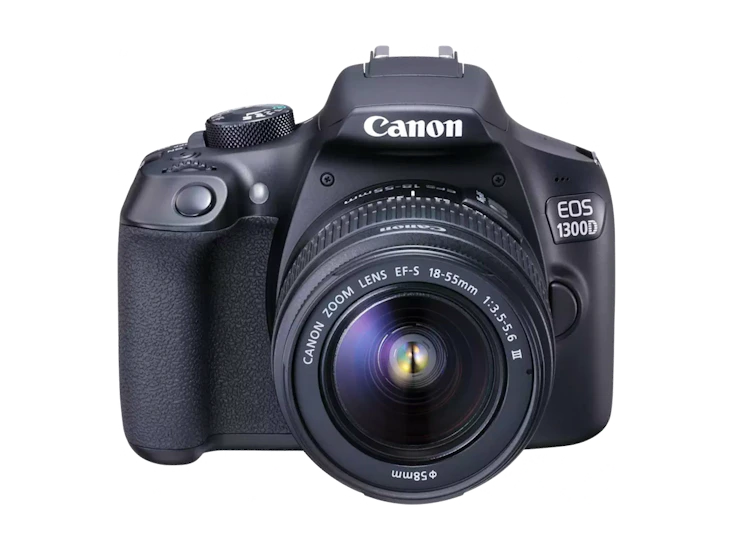 Canon eos 1300d (rebel t6) with 18-55mm lens