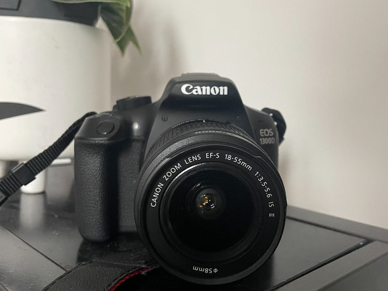 Canon eos 1300d w/ef zoom lenses · ef 18-55mm