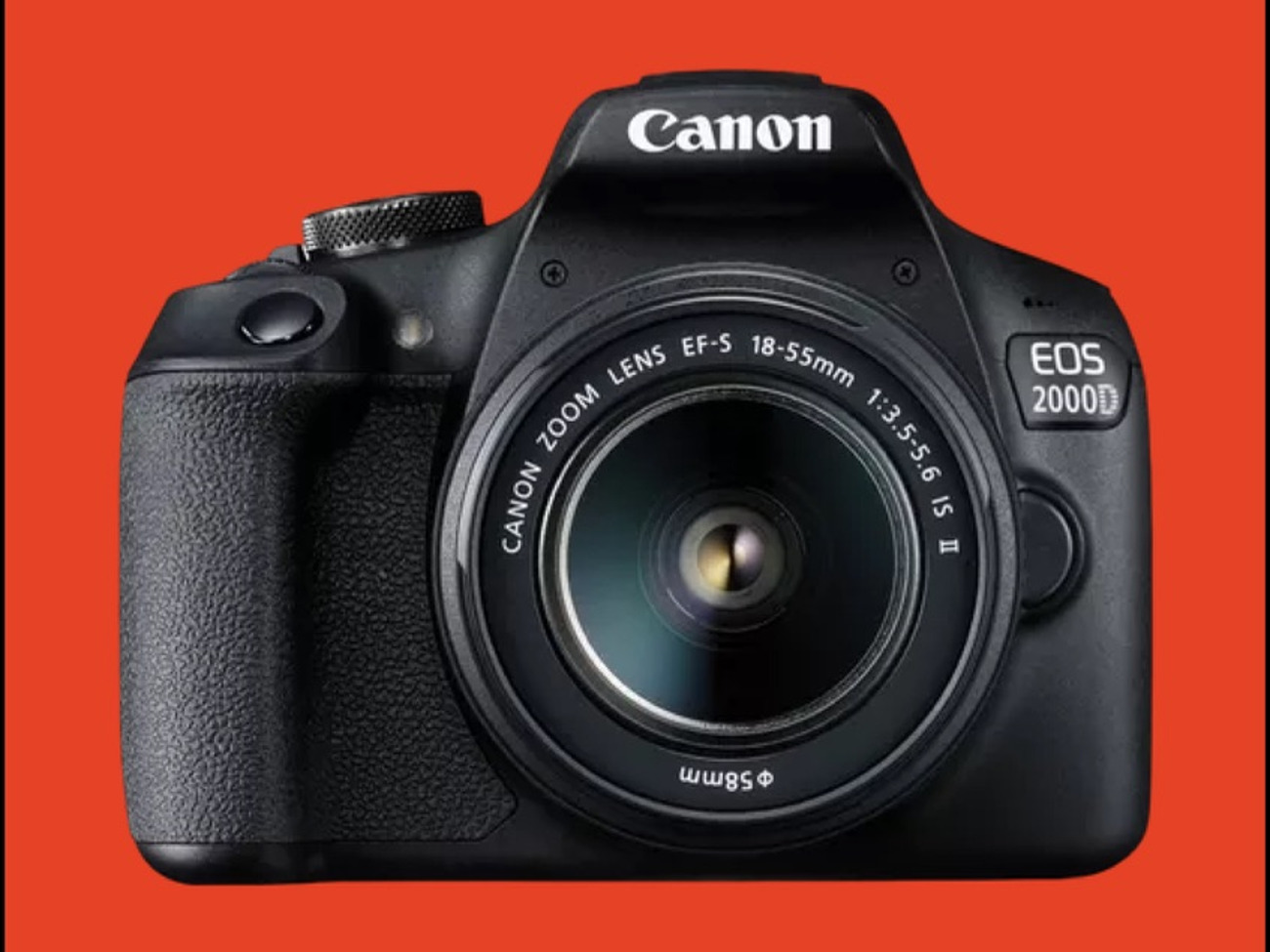 Canon eos 2000d camera with 18-55mm lens