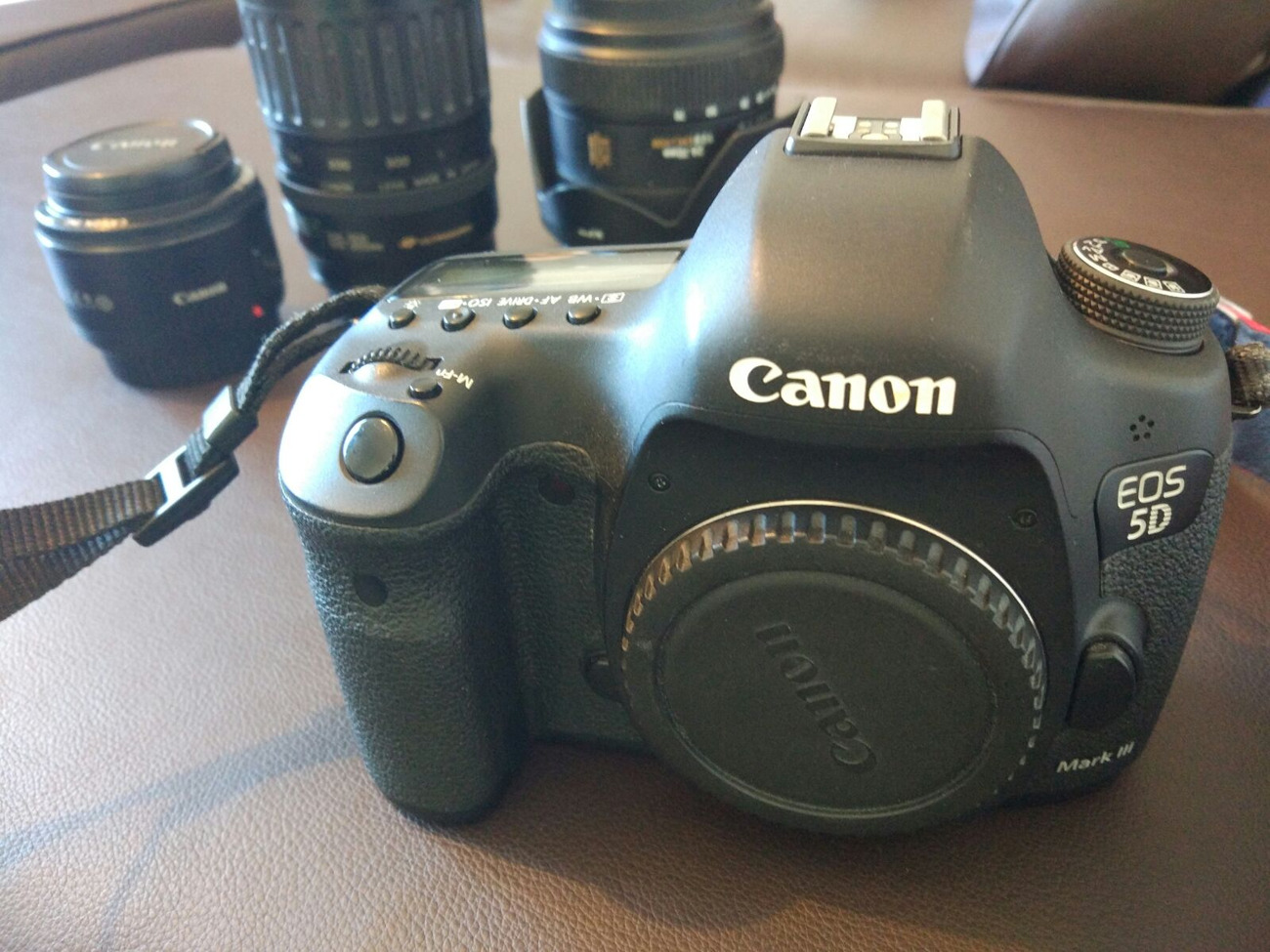 Canon eos 5d mark3 + sigma 24-70mm f/2.8 lens