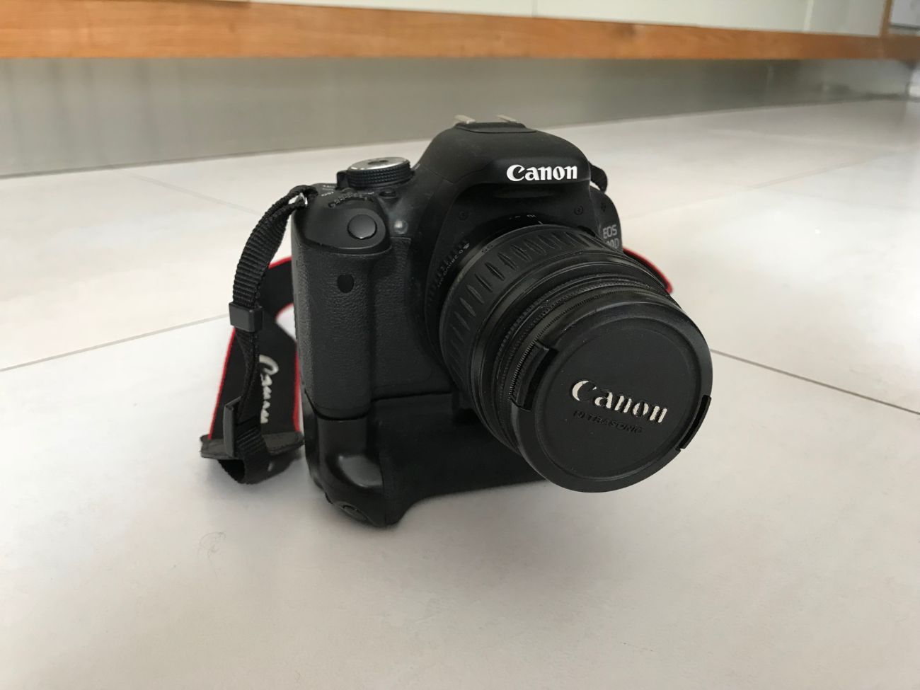 Canon eos 600d with 18-55mm lens