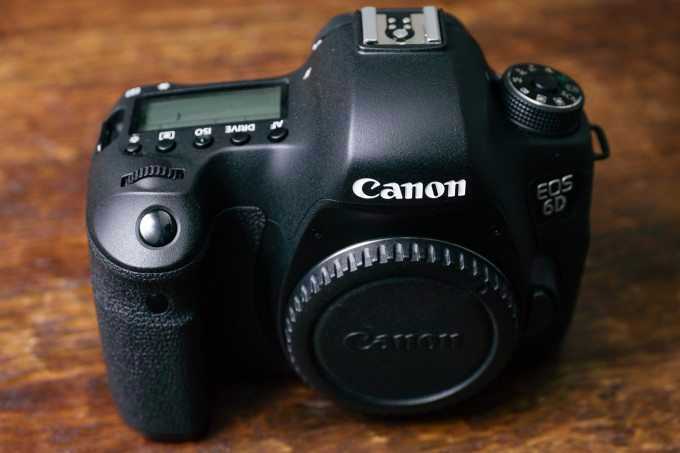 Canon eos 6d camera
