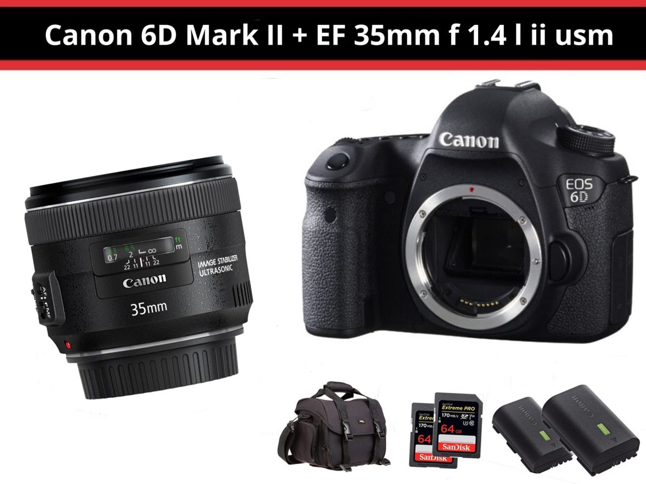 Canon eos 6d mark ii + ef 35mm f1.4
