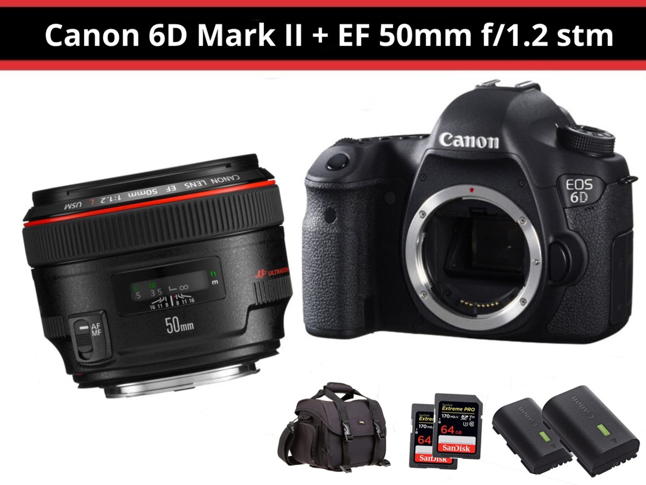 Canon eos 6d mark ii + ef 50mm f1.2