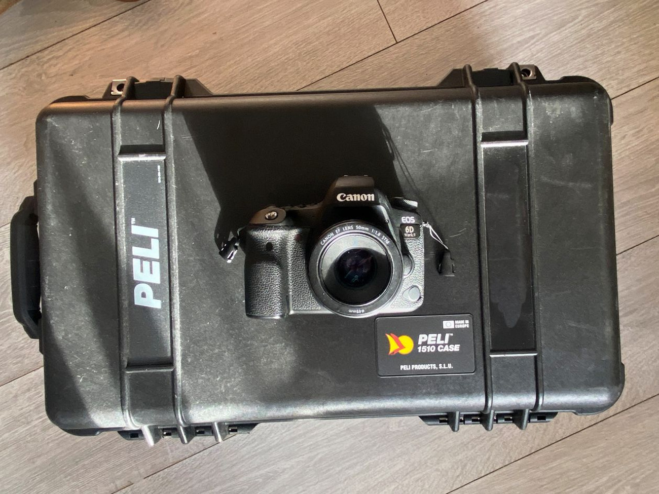 Canon eos 6d mkii with canon ef 50mm f1.8 lens