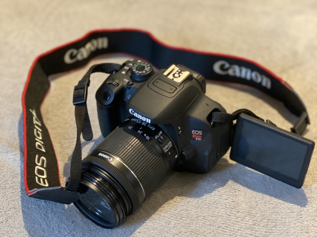 Rent canon eos 700d camera + efs 18-55 & 55-250mm lenses (dslr camera rental)