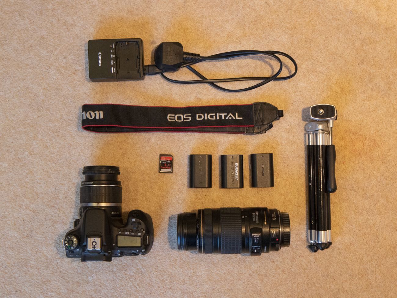 Canon eos 70d dslr camera in gateshead + zoom lens deal/kit