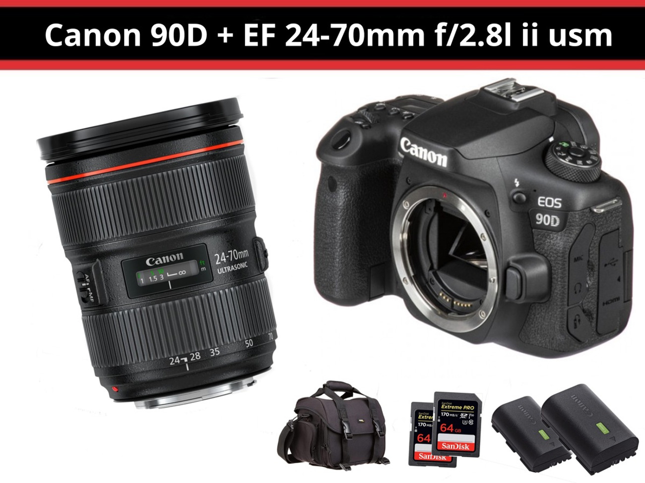 Canon eos 90d + ef 24-70mm f/2.8
