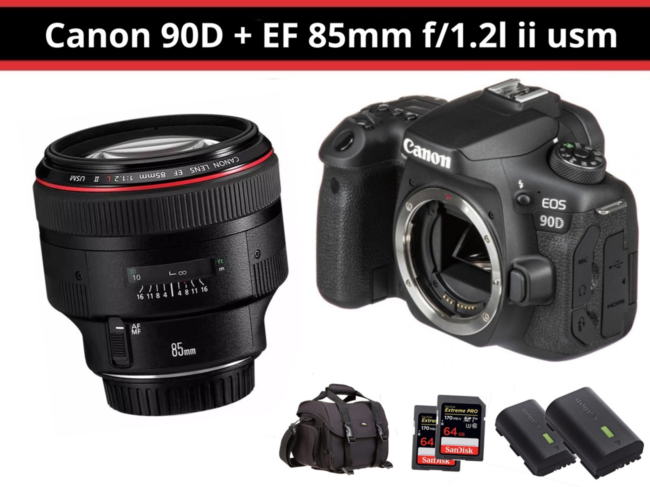 Canon eos 90d + ef 85mm f1.2