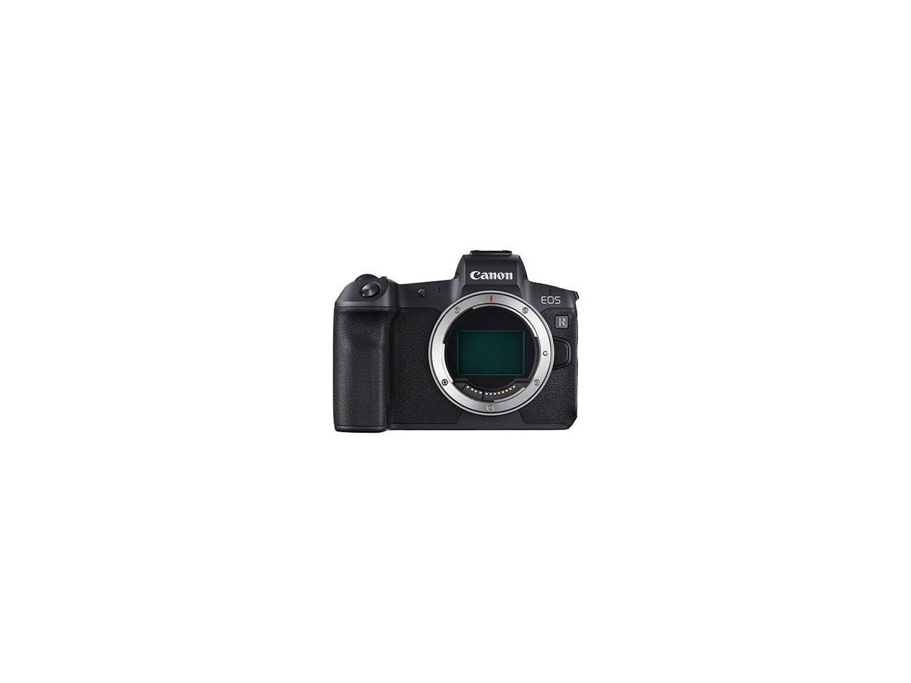 Canon eos r digital camera with ef adapter