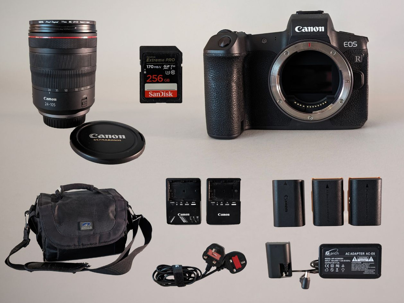 Canon eos r mirrorless camera bundle
