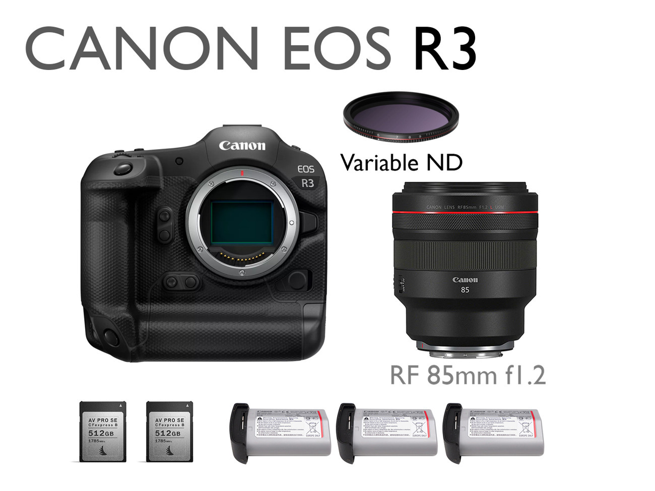 Canon eos r3 rf 85mm f1.2