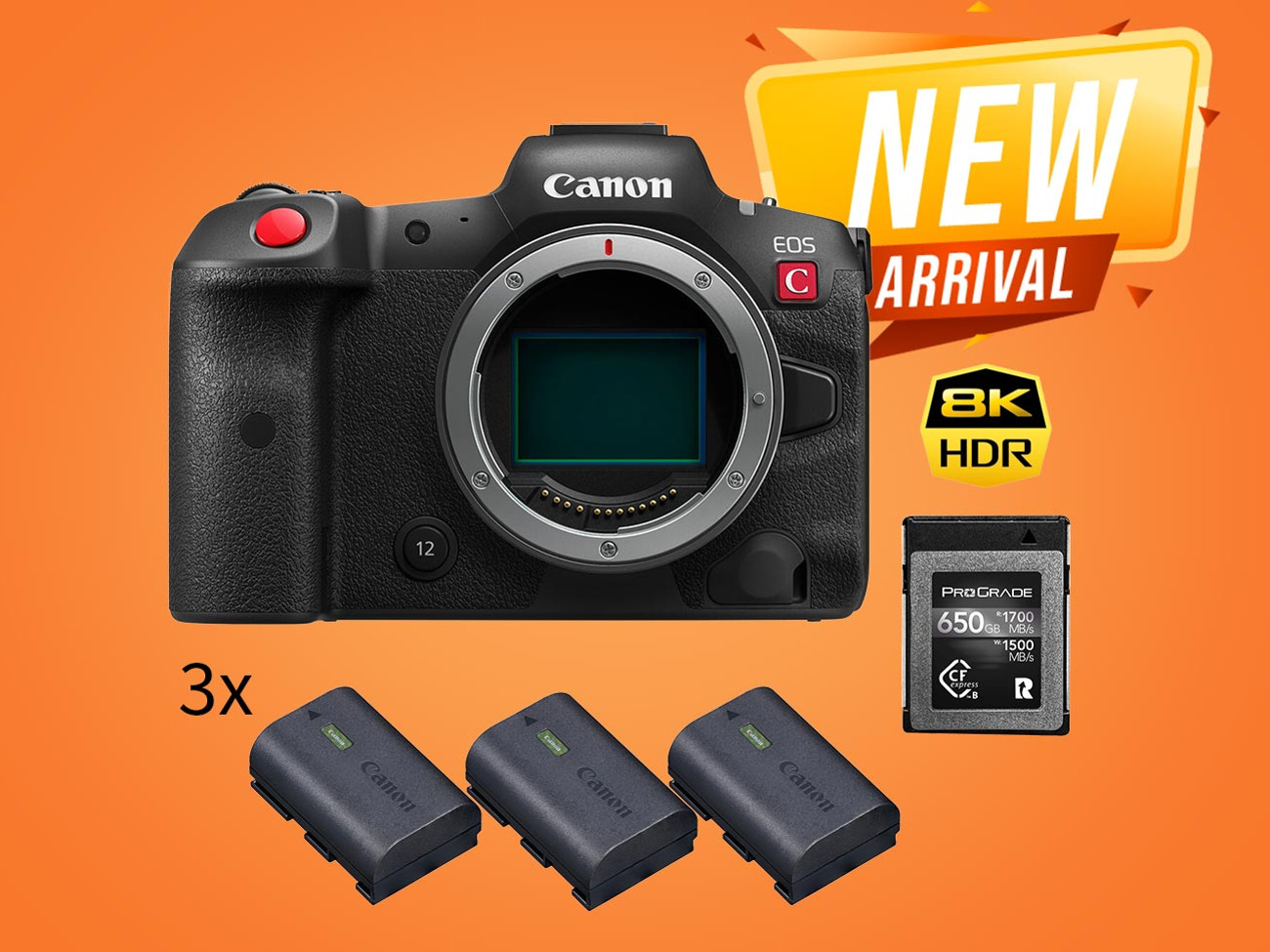 Canon eos r5c 8k cinema ( r5 c )