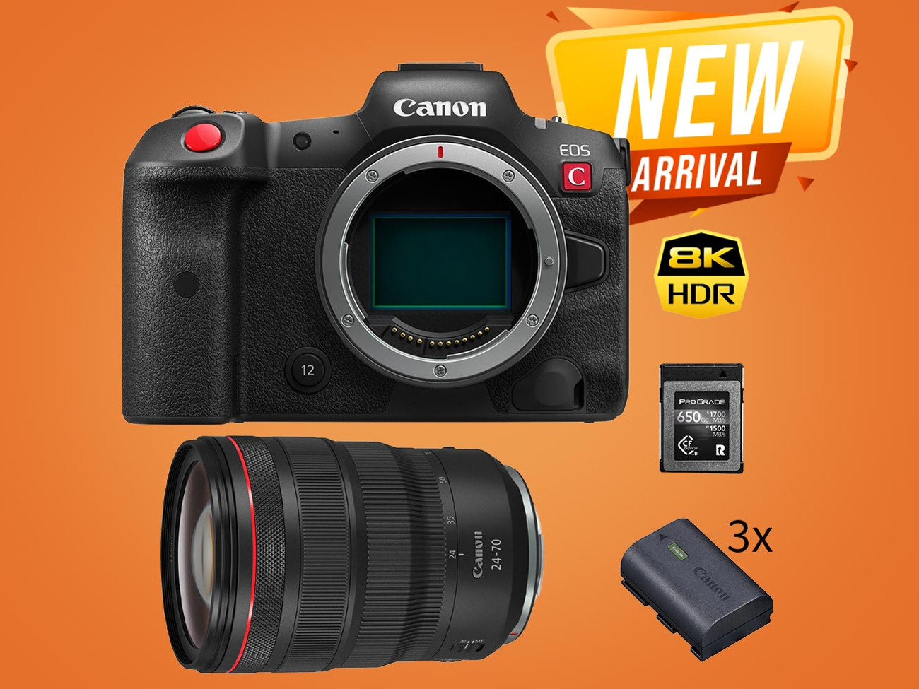 Canon eos r5c - 24-70 mm rf lens r5 c