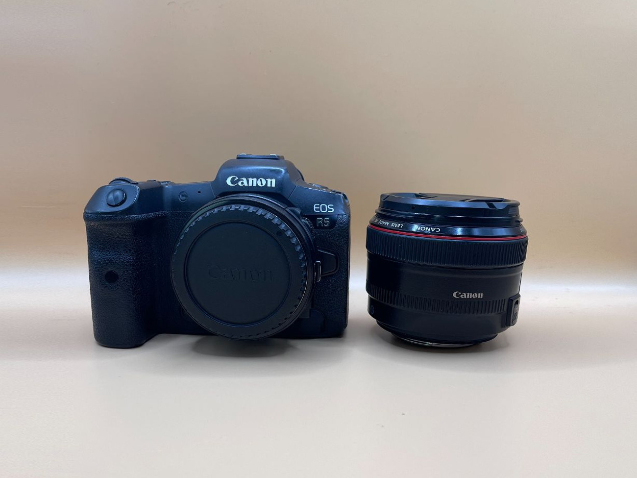 Canon eos r5 mirrorless camera body plus lens of your choice