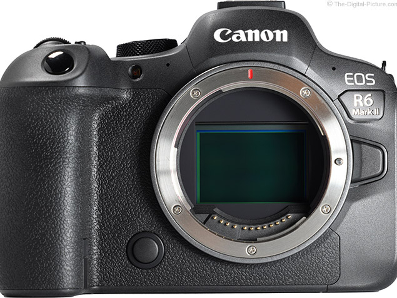 Canon eos r6 mark ii mirrorless camera body