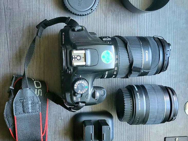 Canon eos rebel t3 digital slr camera black ds126291