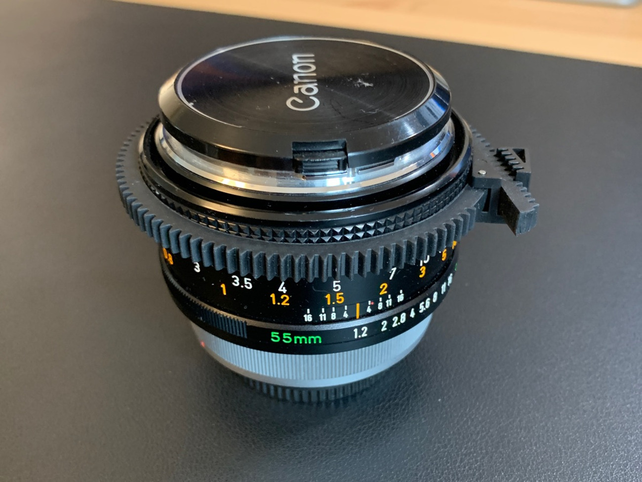 Canon fd 55mm f1.2 vintage full frame lens