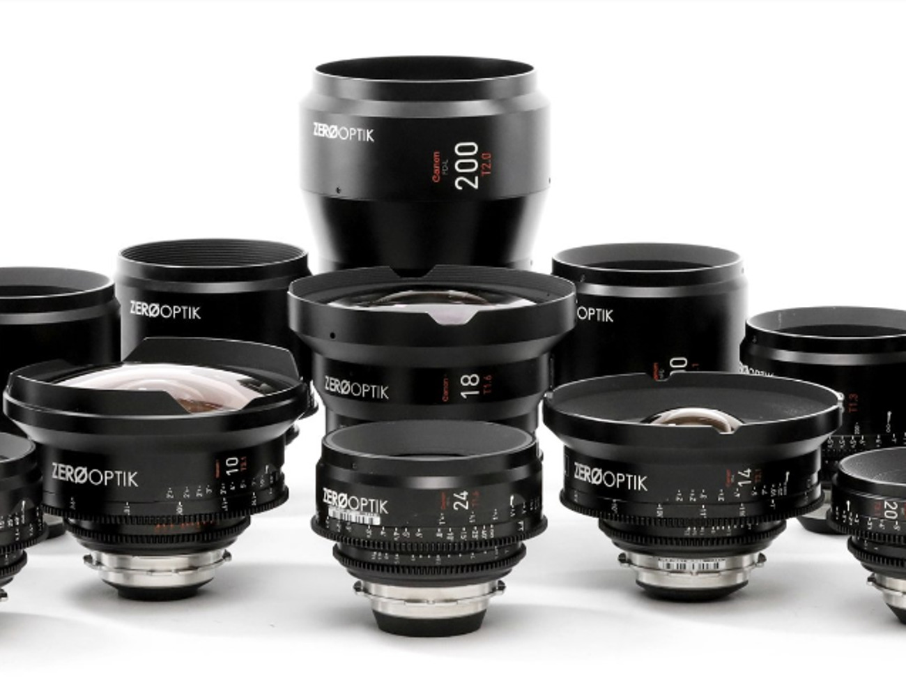 Canon fd extended set - rehoused by zero optik 