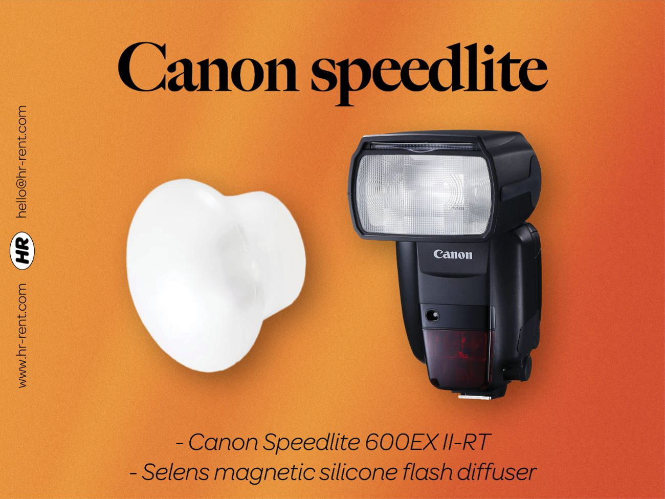 Canon キャノン 600EXII-RT スピードライト 元箱付 ジャンク #3131