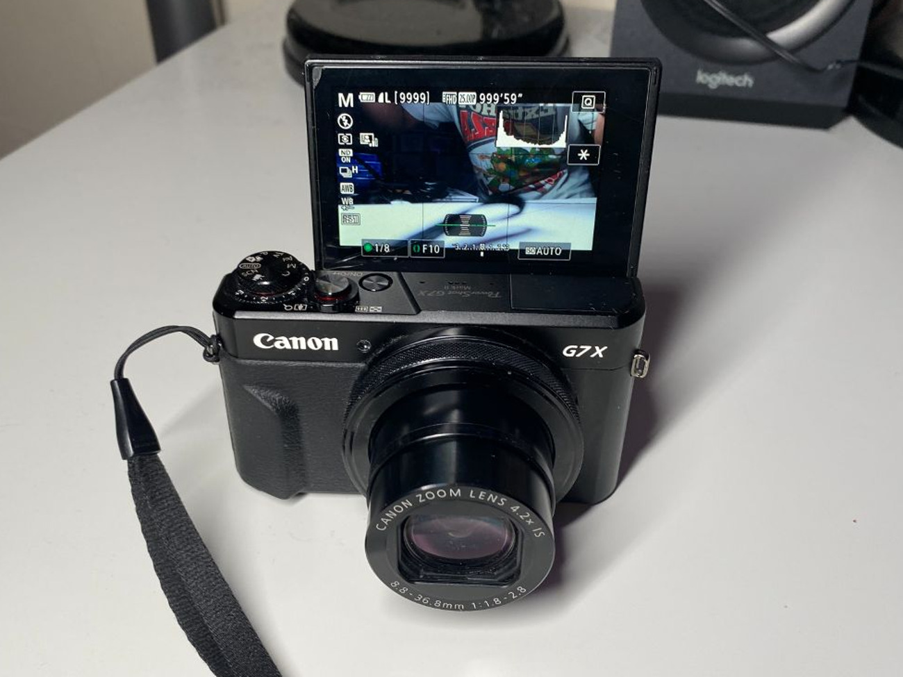 Canon g7x mark ii vlogging camera