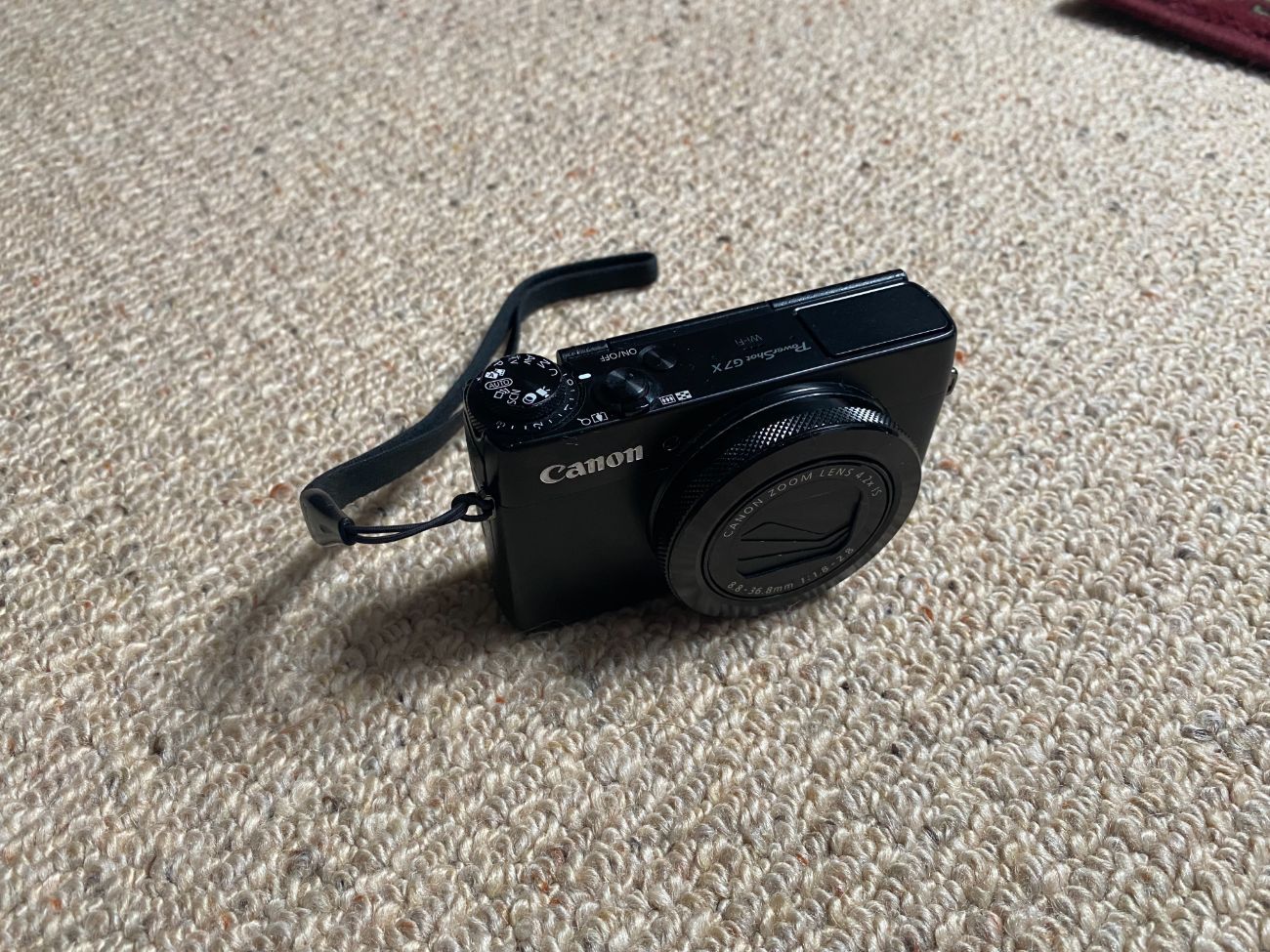 Canon powershot g7x vlog camera - compact vlogging camera with sd card