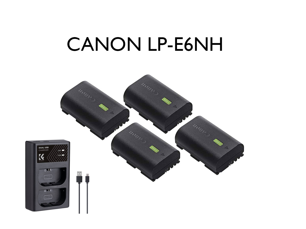 Canon genuine lp-e6nh camera batteries