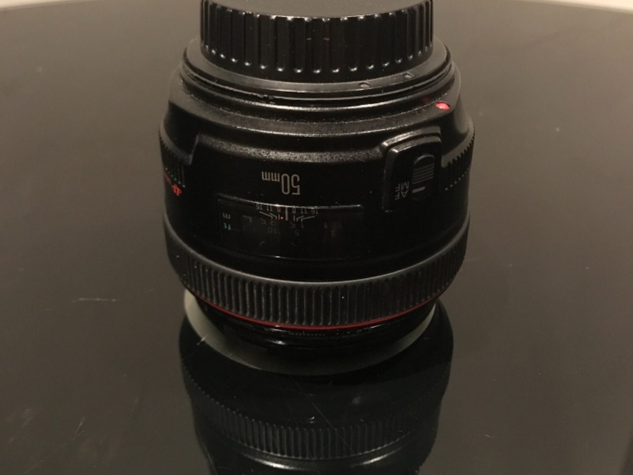 Canon l series 50mm f1.2 lens