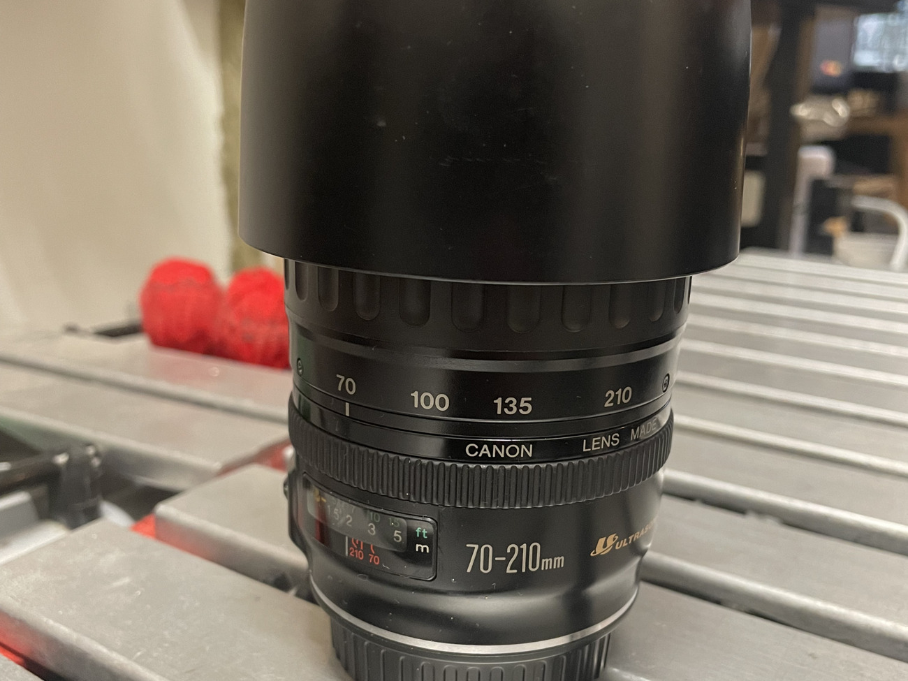 Canon lenses 18-55mm, 70-210mm, 28-20mm