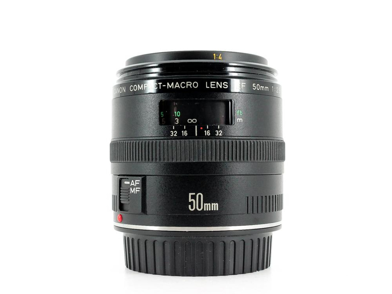 Canon macro ef 50mm f2.5 prime lens