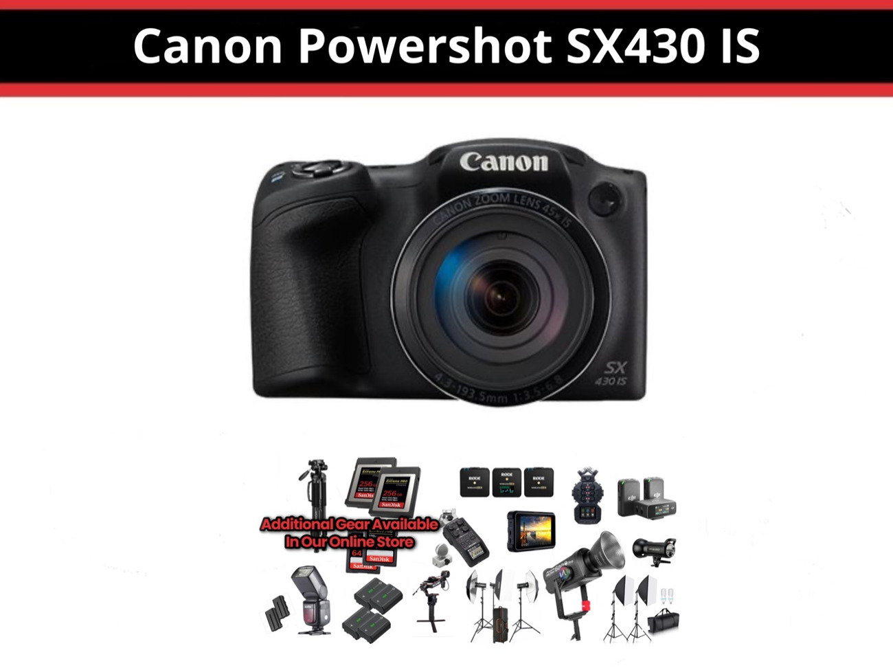 Canon powershot sx430 is