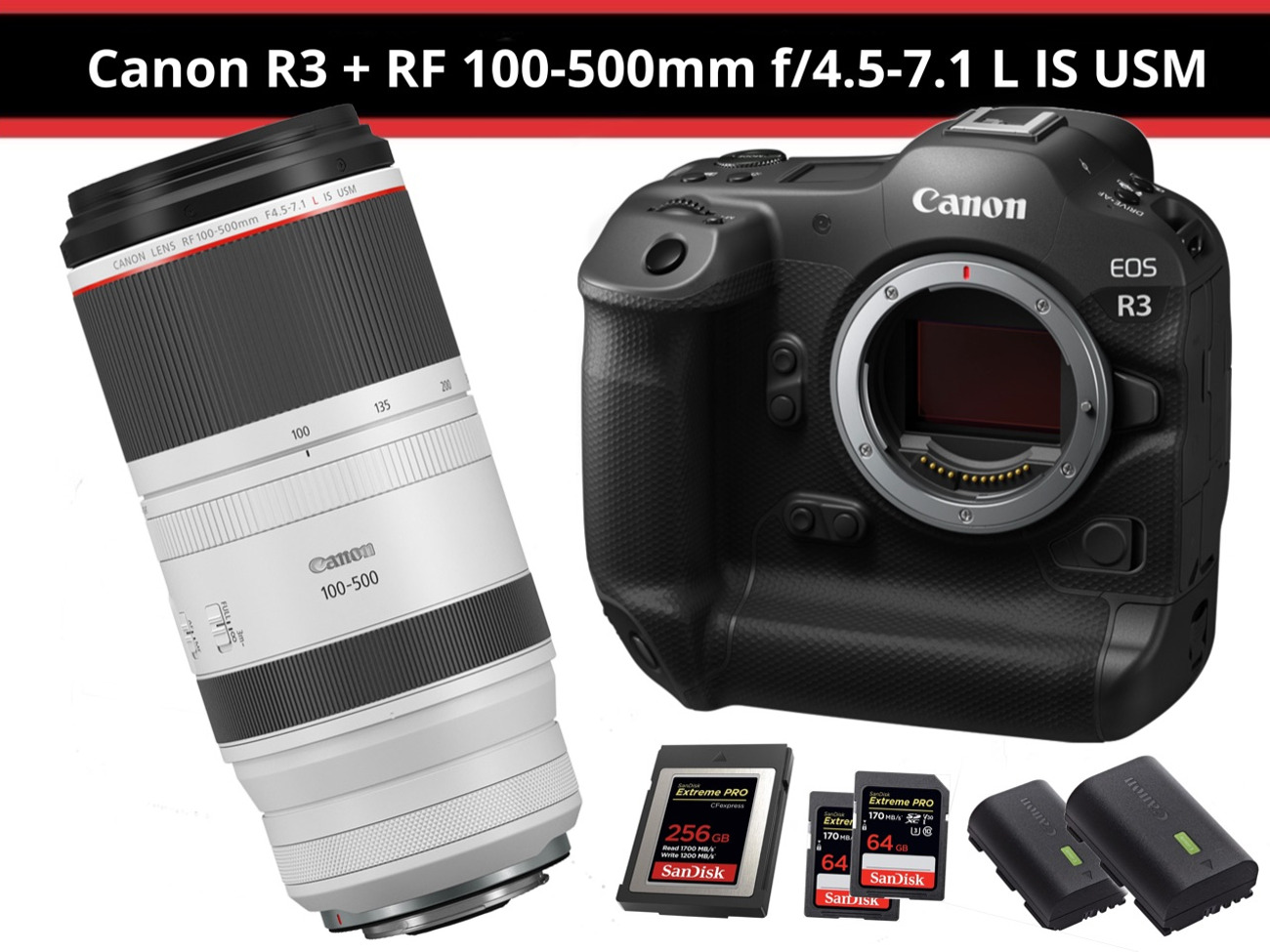 Canon r3 + rf 100-500mm f4.5-7.1