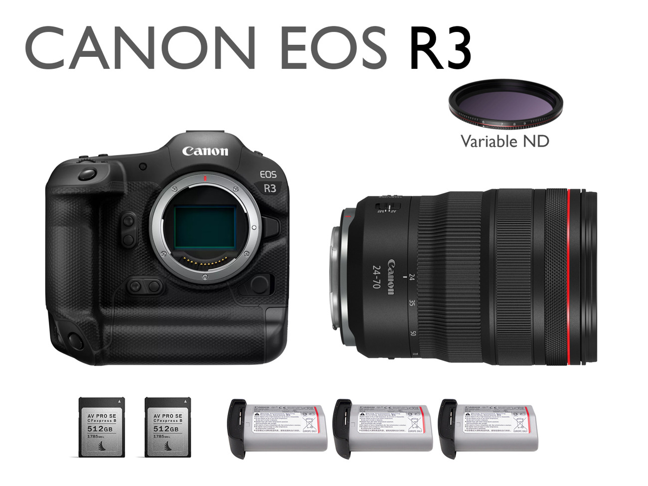 Canon r3 - rf 24-70 f2.8 is