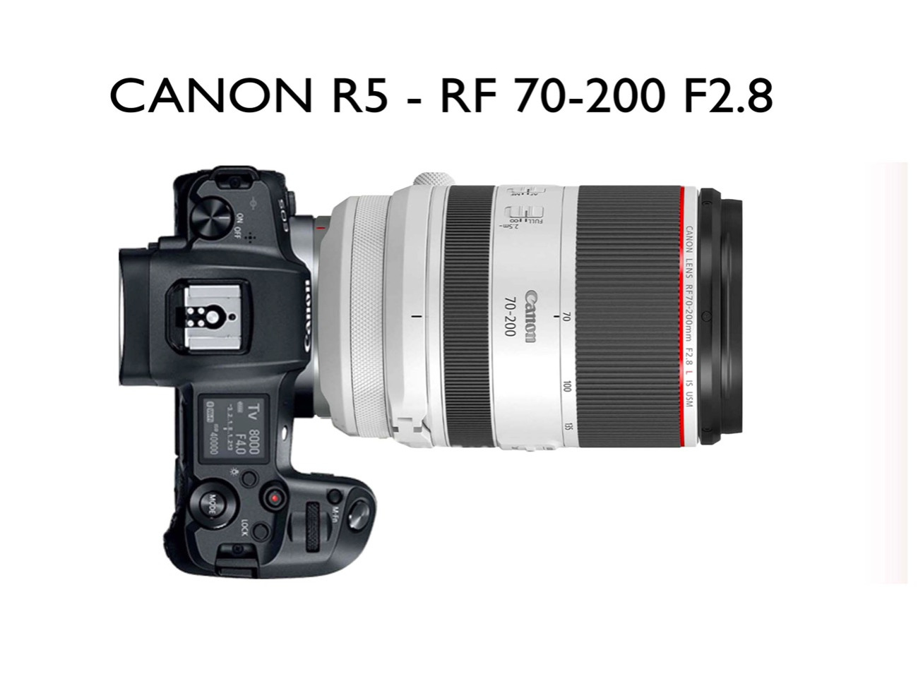 Canon r5 - rf 70-200 f2.8 / 28-70 f2 (custom)