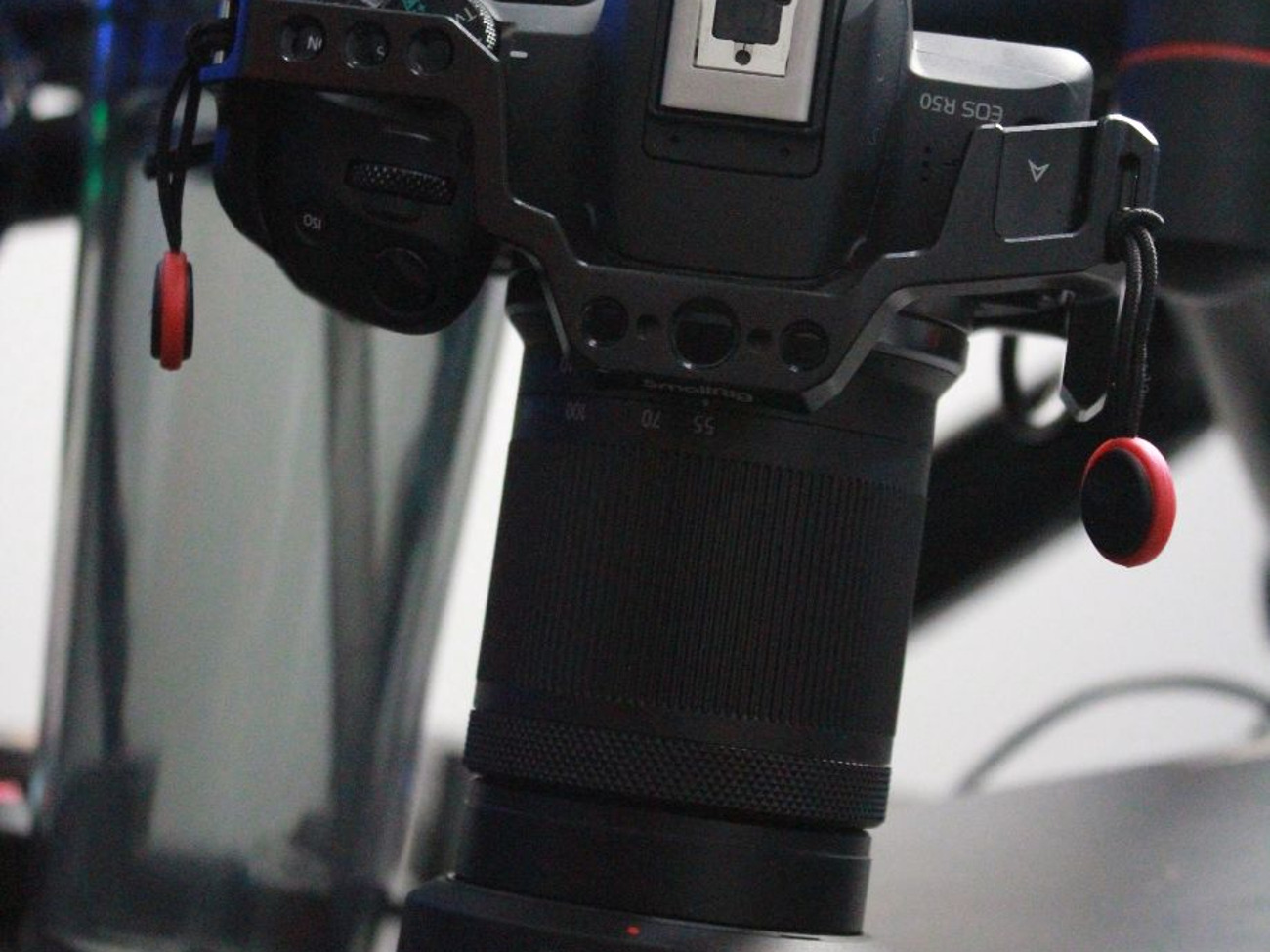 Canon r50 with 55-210mm zoom lens