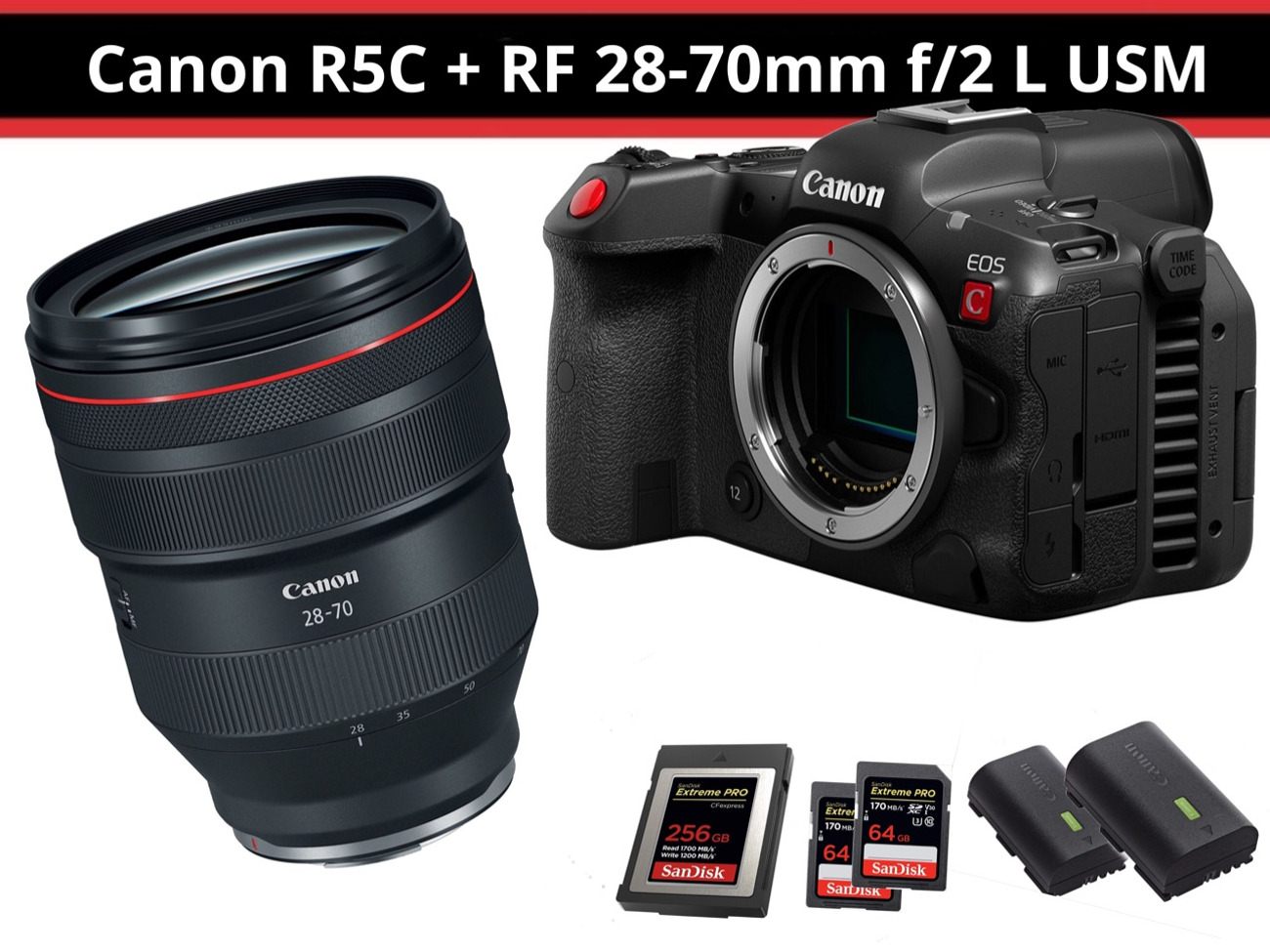 Canon r5c + 28-70mm f2