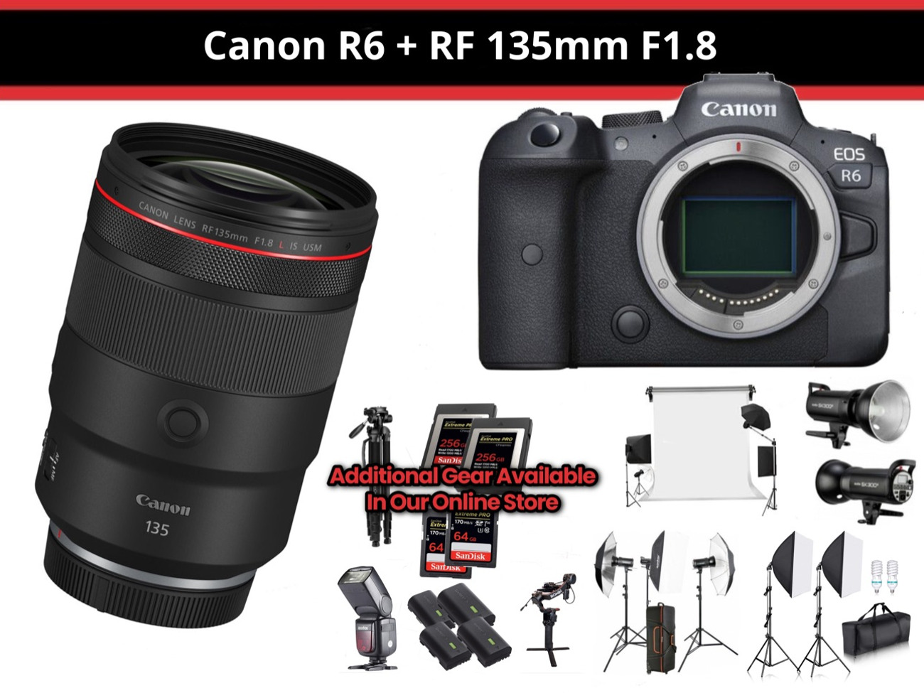 Canon r6 + rf 135mm f1.8