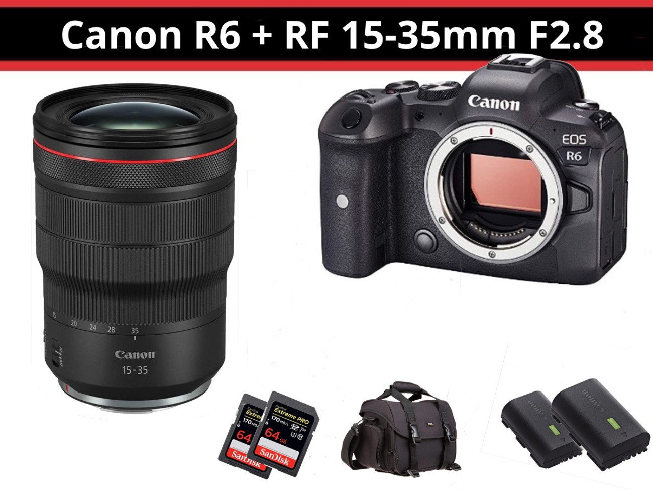 Canon r6 + rf 15-35mm f2.8