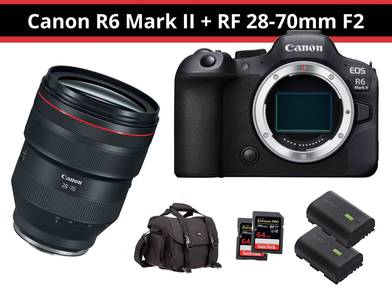 Canon r6 mark ii + rf 28-70mm f2