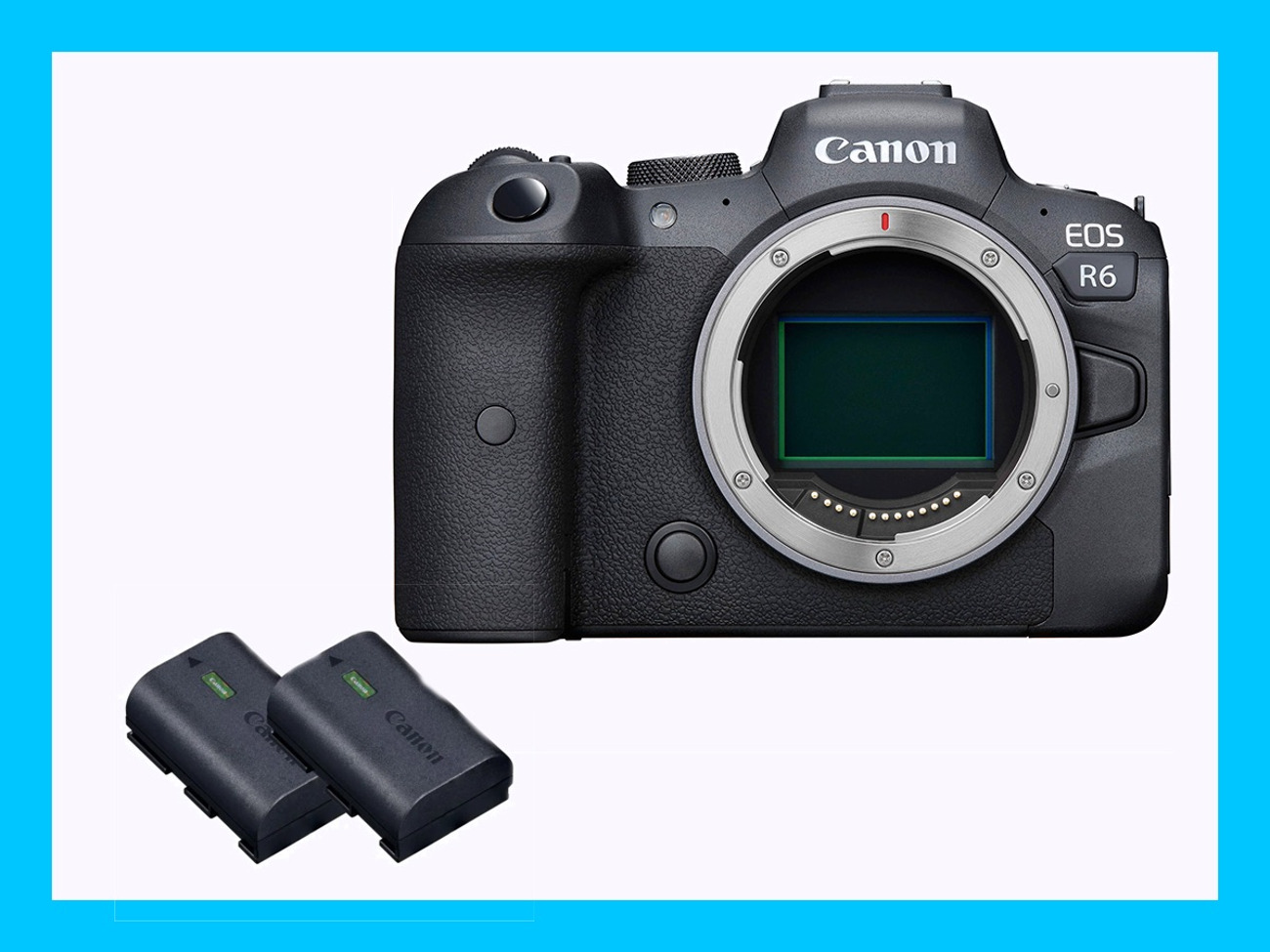 Canon r6 rf full frame dslr mirrorless camera