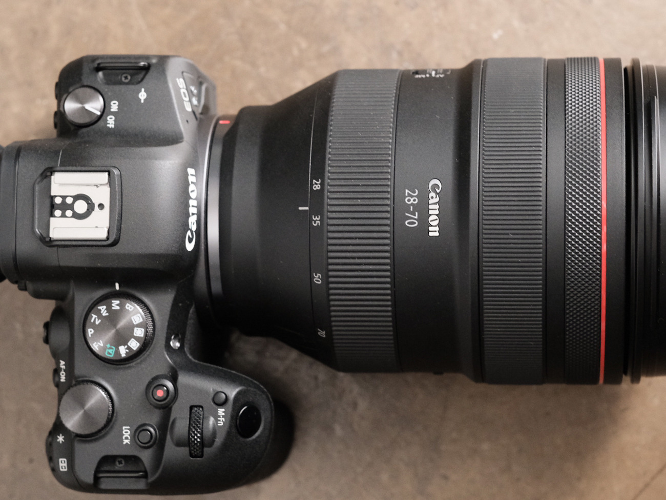 Canon r6 with 28-70mm f2.0 rf lens