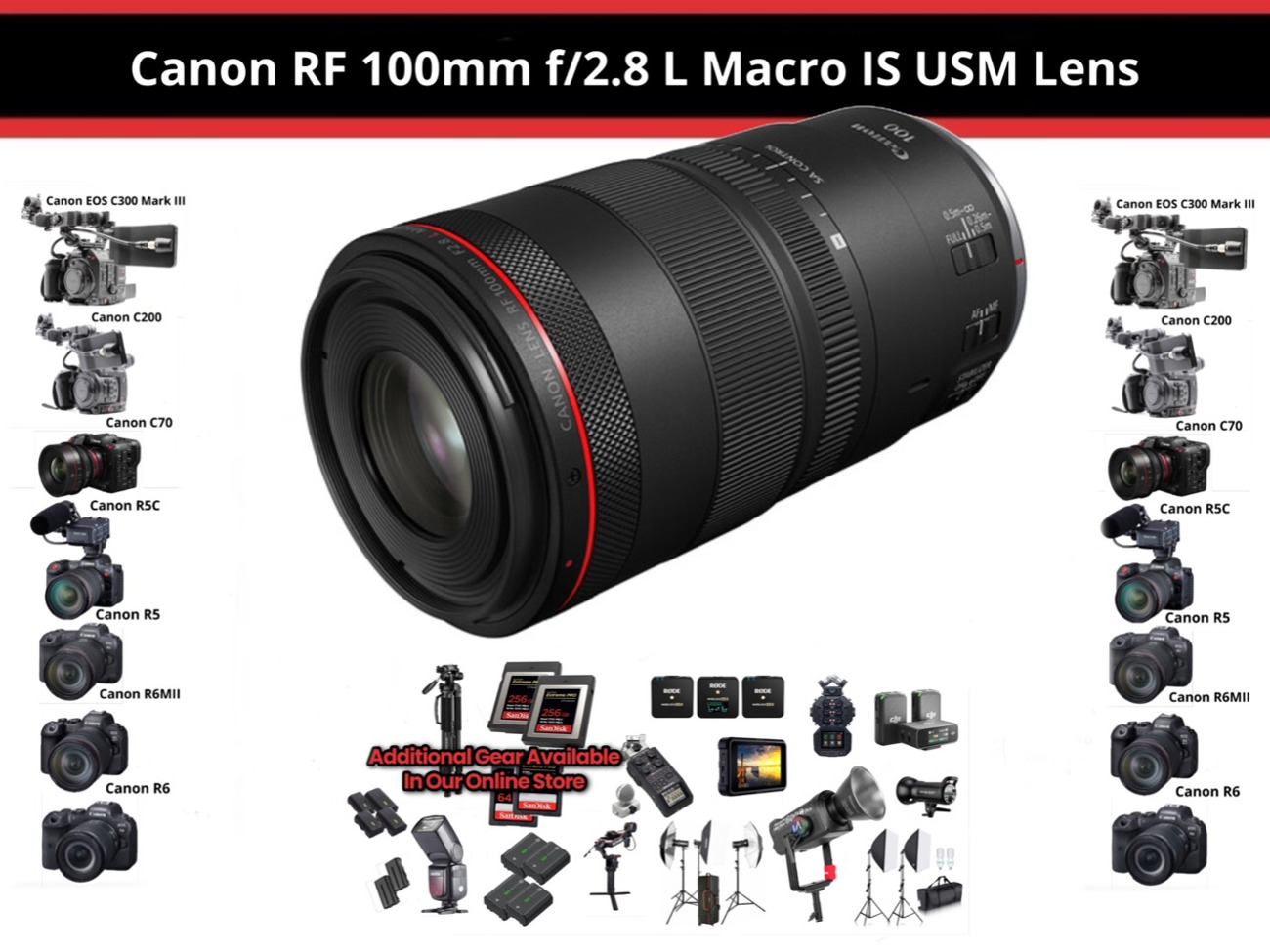 Canon rf 100mm f2.8l is macro