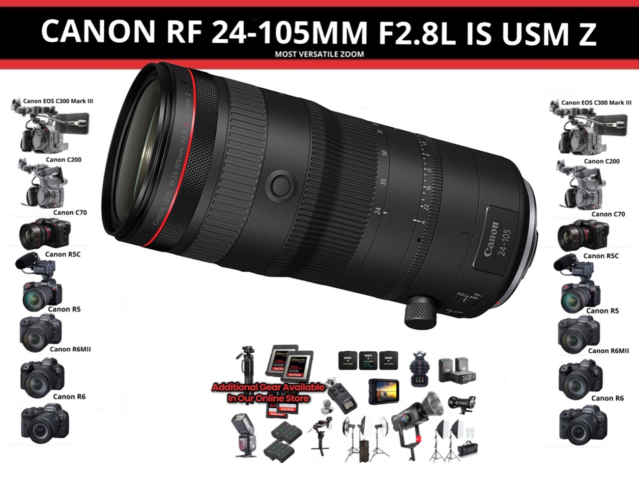 Canon rf 24-105mm f2.8l is usm z